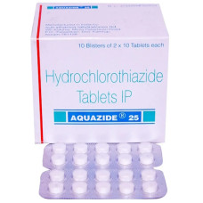 Aquazide 12.5/25 mg tabletten