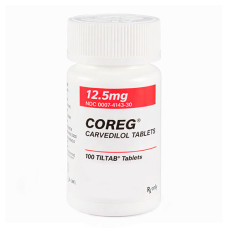 Coreg 3.125/6.25/12.5/25 mg tabletten
