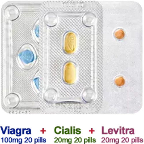 Extra ED Pack 100+20+20 mg tabletten