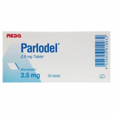 Parlodel 1.25/2.5 mg tabletten