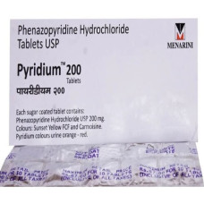 Pyridium 200 mg tabletten