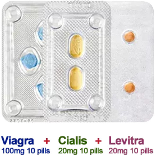 Super ED Pack 100+20+20 mg tabletten
