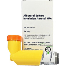 Albuterol Inhalator 100 mcg
