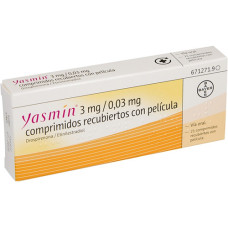Yasmin 0.03+3 mg tabletten