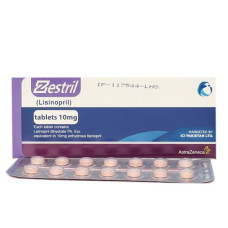 Zestril 2.5/5/10 mg tabletten