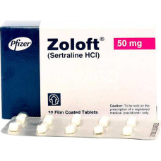 Zoloft 25/50/100 mg tabletten