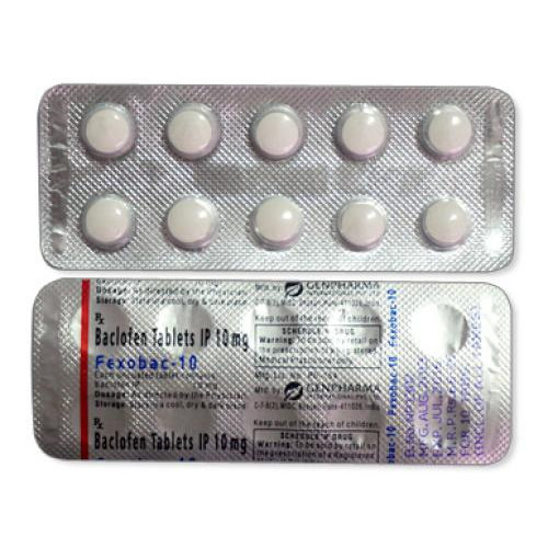 Baclofen 10/25 mg tabletten