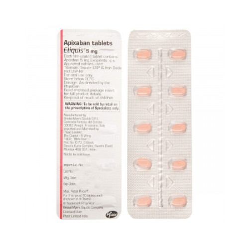Eliquis 2.5/5 mg tabletten