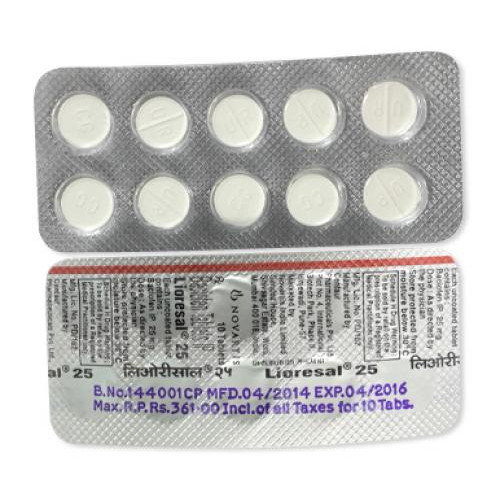 Lioresal 10/25 mg tabletten