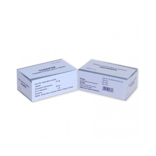 Tadapox 20+60 mg tabletten